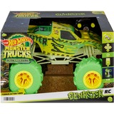 Hot Wheels Monster Trucks Gunkster im Maßstab 1:15 batteriebetriebener RC-Truck leuchtet im Dunkeln, geländegängig