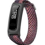 Huawei Band 4e, Fitnesstracker schwarz, Armband: Geflochten, Sakura Coral