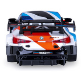 Jamara BMW M4 GT3 Diecast, Modellfahrzeug weiß, Maßstab 1:32, inkl. Knopfzellen, Rückzugmotor