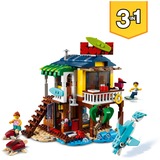 LEGO 31118 Creator Surfer-Strandhaus, Konstruktionsspielzeug 
