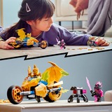 LEGO 71768 Ninjago Jays Golddrachen-Motorrad, Konstruktionsspielzeug 