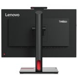 Lenovo ThinkVision T24mv-30, LED-Monitor 60.45 cm (23.8 Zoll), schwarz, Full HD, IPS, HDMI, DisplayPort, USB-C, Pivot, Webcam