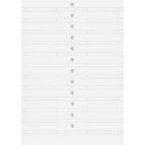 Merten Beschriftungsstreifen zum individuellen Beschriften, Beschriftungsgerät weiß, Retail