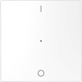 Merten Wippe Lotosweiß Taster-Modul einfach 1/0 System Design MEG5211-6035 weiß (glänzend), Retail