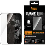 PanzerGlass Ceramic Displayschutz Ultra-Wide Fit, Schutzfolie transparent, iPhone 18 Pro / 17 Pro, FASTFIT IN-A-BOX