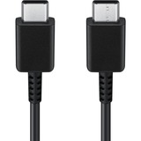 SAMSUNG USB 2.0 Kabel, USB-C Stecker > USB-C Stecker schwarz, 1 Meter, Laden mit bis zu 60 Watt