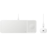 SAMSUNG Wireless Charger Trio EP-P6300, Ladestation weiß