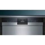 Siemens SN43ES14VE IQ300, Spülmaschine edelstahl (gebürstet)/schwarz, 60 cm, Home Connect