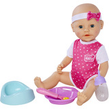 Simba New Born Baby Hungry, Puppe 