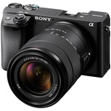 Sony Alpha ILCE-6400M Kit (18-135mm), Digitalkamera schwarz, inkl. Sony-Objektiv
