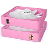 Thermaltake CT120 EX Reverse ARGB Sync PC Cooling Fan Pink, Gehäuselüfter pink, 3er-Pack, 120 mm