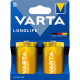VARTA Longlife Batterie LR20, D (Mono) 2 Stück