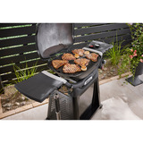 Weber Gasgrill Q 3200N+ mit Premium-Rollwagen schwarz, 6,44 kW, mit Seitentischen