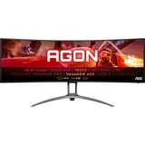 AOC AGON AG493UCX2, Gaming-Monitor 124 cm(49 Zoll), schwarz, HDR, NVIDIA G-Sync, DQHD, 165Hz Panel