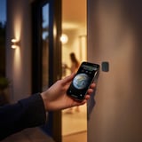Aqara Smartes Türschloss U200 Lite, elektronisches Türschloss schwarz