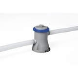 Bestway Steel Pro Frame Pool-Set, Ø 305cm x 76cm, Schwimmbad blau, mit Filterpumpe