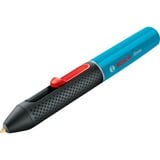 Bosch Heimwerken & Garten Akku-Heißklebestift Gluey Pen, Lagoon Blue, Heißklebepistole blau/schwarz, inkl. 20 Klebesticks