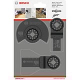 Bosch Starlock Holz-Basis-Set, 3-teilig, Sägeblatt-Satz für Multifunktionswerkzeuge