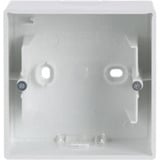 Busch-Jaeger Aufputz-Gehäuse 1-fach zur Aufnahme von Einsätzen future linear Typ 1701-84 weiß (glänzend), Retail