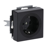 Busch-Jaeger Objektsteckdose 20 Euro-Steckdosen-Anschluss (Typ F) anthrazit, Retail