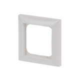 Busch-Jaeger Rahmen einfach zum Abdecken von Schaltern, Tastern und Steckdosen, Kunststoff, glänzend weiß (glänzend), Retail