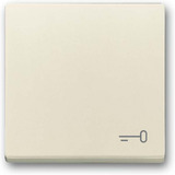 Busch-Jaeger Wippe mit Aufdruck weiß, Retail