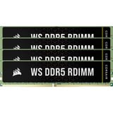 Corsair DIMM 64 GB DDR5-6000 (4x 16 GB) Quad-Kit ECC, Arbeitsspeicher schwarz, CMA64GX5M4B6000Z40, WS, INTEL XMP
