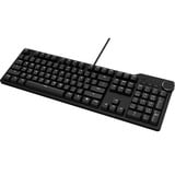 Das Keyboard 6 Professional, Gaming-Tastatur schwarz, US-Layout, Cherry MX Brown