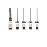 Digitus 40G QSFP+ zu 4XSFP+ Direct Attach Kabel 1m 