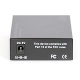 Digitus Gigabit Multimode/Singlemode Medienkonverter SFP schwarz