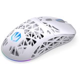 ENDORFY LIV Plus Wireless Onyx White, Gaming-Maus weiß, inkl. Ladestation