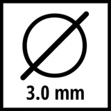 Einhell Mäh-Faden super cut line 3,0mm 15 Meter