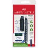 Faber-Castell Scribolino Schulfüller, Linkshänder, schwarz, Füllfederhalter schwarz