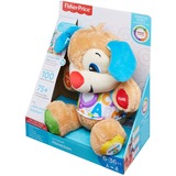 Fisher-Price Lernspaß Hündchen, Kuscheltier mehrfarbig/hellbraun, Baby-Spielzeug mit Musik
