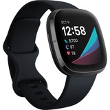 FitBit Sense, Smartwatch carbon/grau