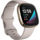 FitBit Sense, Smartwatch weiß/gold