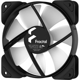 Fractal Design Aspect 12 RGB PWM Black Frame 3er, Gehäuselüfter schwarz/weiß, 3er Pack