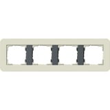 Gira Abdeckrahmen 4fach beige, Retail