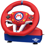 HORI Mario Kart Racing Wheel Pro Mini, Simulatoren-Set rot/mehrfarbig, für Nintendo Switch 2 / Switch / Switch OLED / PC