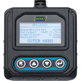 Hazet Batterietester Mini , Messgerät schwarz, Für 12 V Systeme, mit QR-Code Funktion