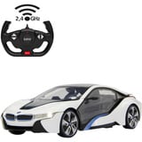 Jamara Deluxe Car Series - BMW I8, RC weiß, Maßstab 1:14, 2,4 GHz
