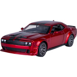 Jamara Dodge Challenger SRT Jailbreak Diecast 2in1, Modellfahrzeug rot, Maßstab 1:36
