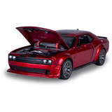 Jamara Dodge Challenger SRT Jailbreak Diecast 2in1, Modellfahrzeug rot, Maßstab 1:36