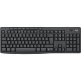 Logitech MK370 Combo for Business, Desktop-Set graphit, DE-Layout, Plunger, Logi Bolt, Bluetooth, für Windows/macOS/ChromeOS/Linux