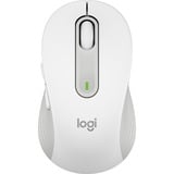 Logitech Signature M650 for Business, Maus weiß/hellgrau, Größe M, Logi Bolt & Bluetooth