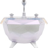 MGA Entertainment Glitter Babyz Color Change Bubbling Bathtub, Spielfigur 