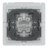 Merten Doppelwippe Kontrollfenster IP44 aluminium, Retail