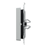Merten Doppelwippe Kontrollfenster IP44 aluminium, Retail