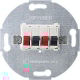 Merten Lautsprechereinsatz zwei-fach weiß, Retail