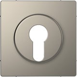 Merten Zentralplatte Wechsel-Rastschalter grau, Retail